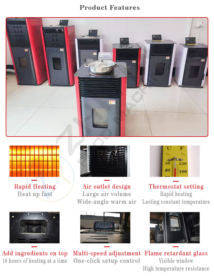 Indoor heating equipment in winter Indoor constant temperature hot blast stove in winter